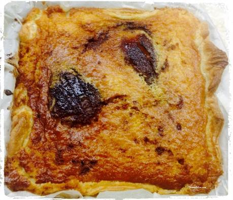 Quesada crujiente con pera caramelizada Quesada crujiente con pera caramelizada Elaboración