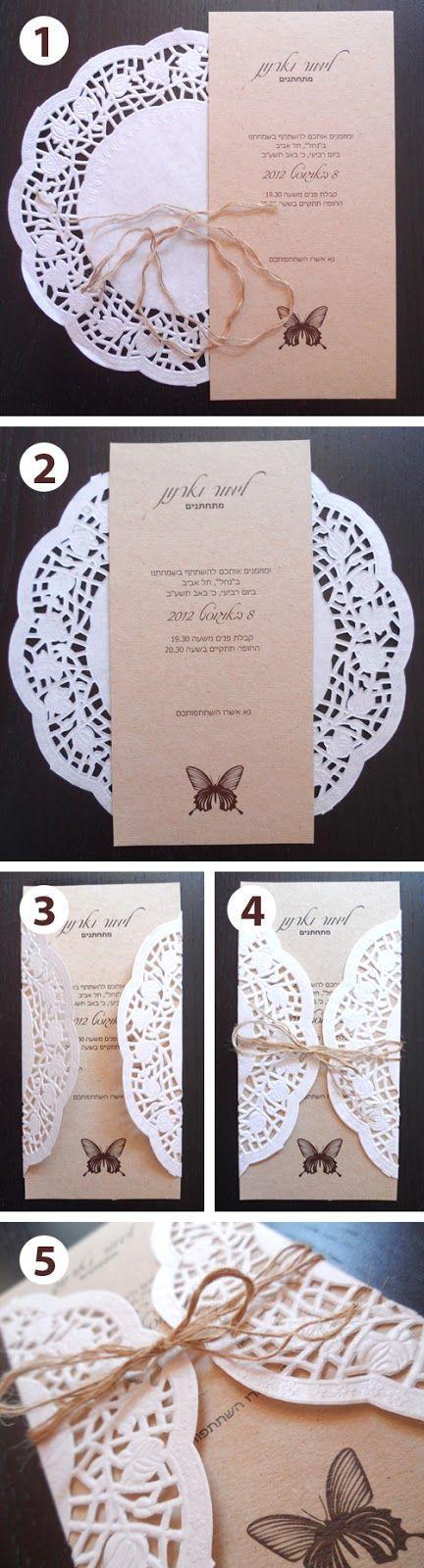 DIY invitaciones boda