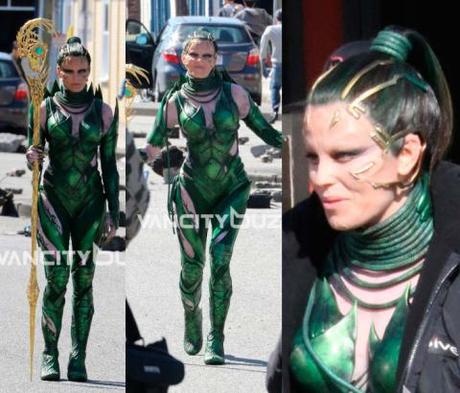 Imágenes inéditas de Elizabeth Banks como Rita Repulsa en el set de filmación