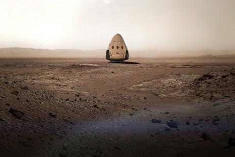Elon Musk quiere mandar una cápsula Red Dragon a Marte en 2018