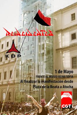 Reincidentes y KOP, gratis el 1 de Mayo ante el Museo Reina Sofía de Madrid