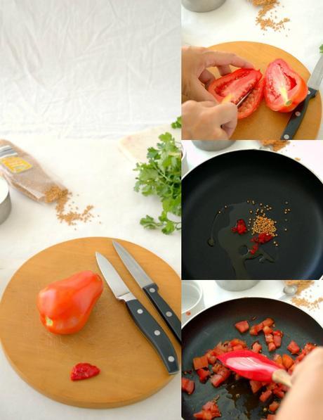 Raita de tomate, más que una salsa Raita de tomate, más que una salsa