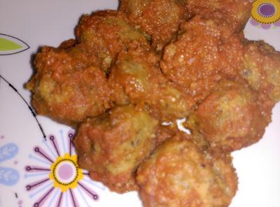 Albóndigas con salsa de tomate Albóndigas con salsa de tomate