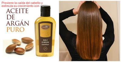 Previene la caída del cabello y estimula su crecimiento con aceite de argán
