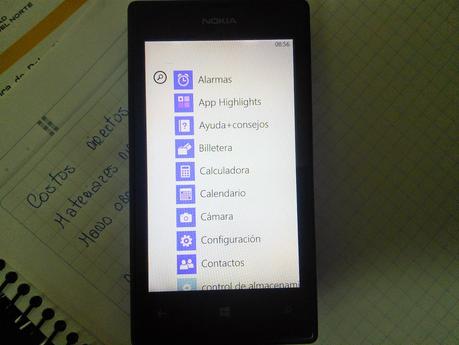 60 minutos con Windows Phone (Lumia 520), impresiones de uso