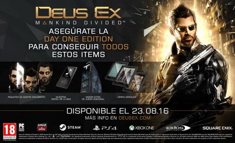 Deus Ex Mankind Divided Day One
