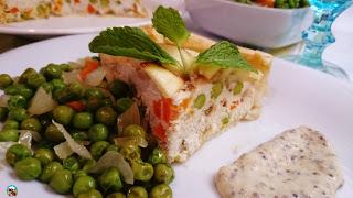 Puré de guisantes y patatas