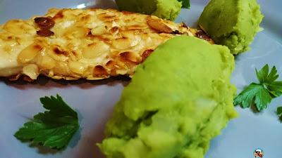 Puré de guisantes y patatas