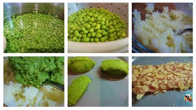 Puré de guisantes y patatas