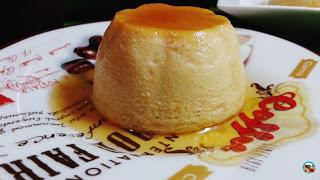 Flan de fresas al microondas