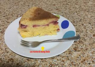 BIZCOCHO DE VAINILLA CON FRUTAS EN MI OLLA ERIKA