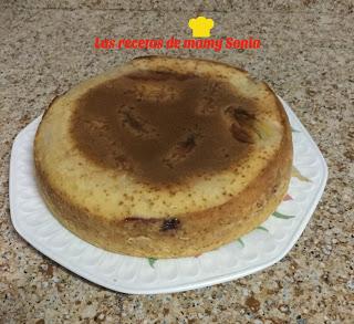 BIZCOCHO DE VAINILLA CON FRUTAS EN MI OLLA ERIKA
