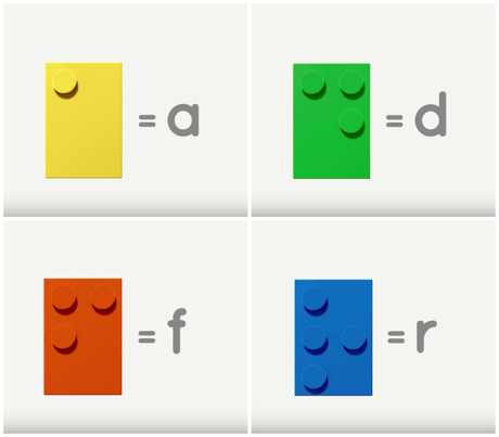 Bloques de LEGO convertidos en una herramienta educativa para niños ciegos #BrailleBricksForAll