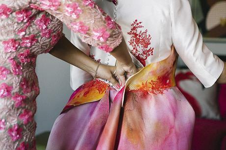 Novia de color, flamencos y mucha originalidad ¿te atreves?