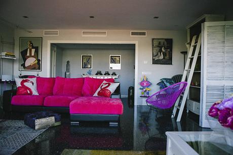 Novia de color, flamencos y mucha originalidad ¿te atreves?