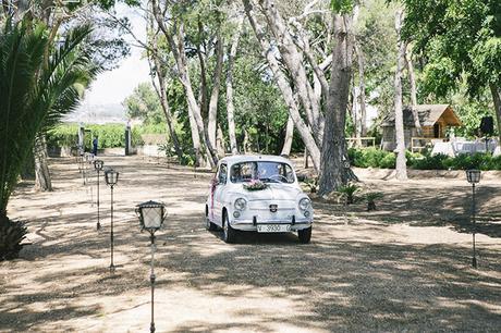 Novia de color, flamencos y mucha originalidad ¿te atreves?
