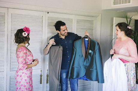 Novia de color, flamencos y mucha originalidad ¿te atreves?