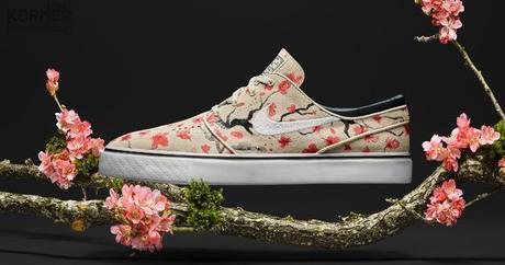 Nike SB Cherry Blossom prints