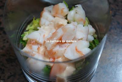COCTEL DE LANGOSTINOS  O ( GAMBAS)