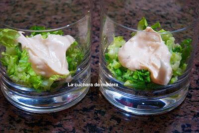 COCTEL DE LANGOSTINOS  O ( GAMBAS)