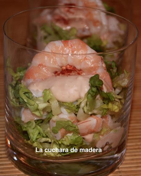 COCTEL DE LANGOSTINOS  O ( GAMBAS)