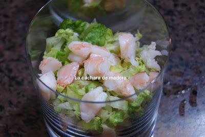 COCTEL DE LANGOSTINOS  O ( GAMBAS)