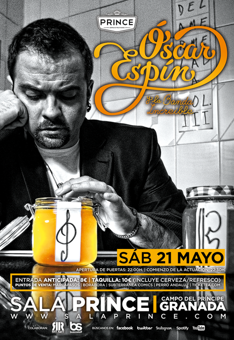 Óscar Espín y la Banda Increíble en sala Prince