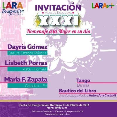 XXXI  Muestra Expositiva Homenaje a la Mujer