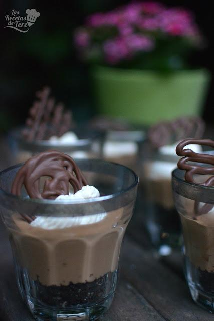 mousse de chocolate moca y galletas oreo tererecetas 02