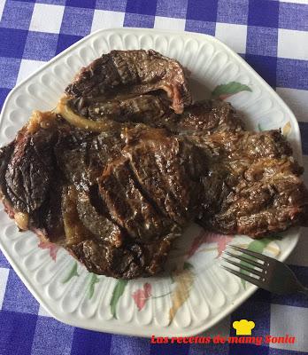 CHULETÓN DE BUEY A LA BARBACOA