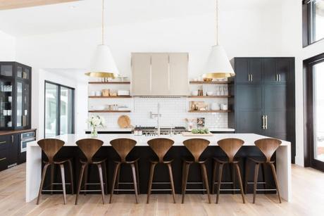 Decoración en alta montaña kitchen wooden stoll