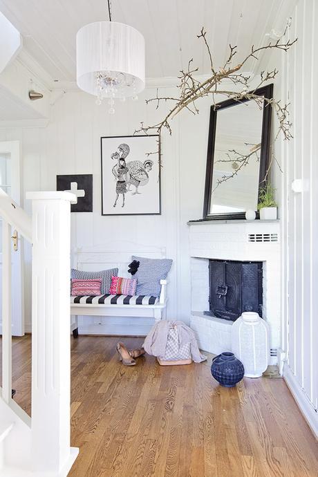 Una casa familiar llena de color!