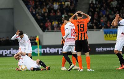 Shakhtar 2-2 Sevilla. Empate con sabor a victoria