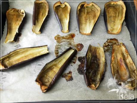 Berenjenas rellenas de carne picada