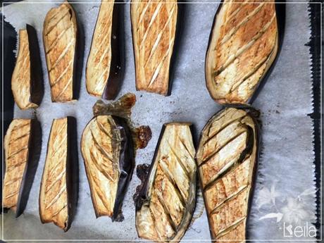 Berenjenas rellenas de carne picada