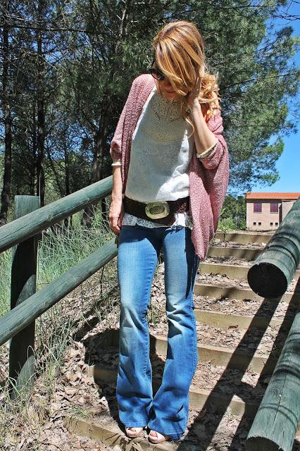 Look jeans de campana