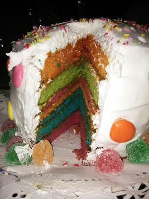 Tarta arcoiris