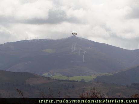 Pico Filso desde el Pousadoiro