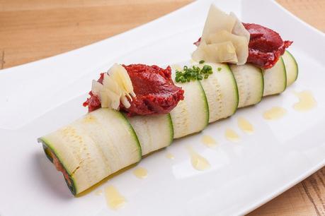 Canelon vegetal de calabacín