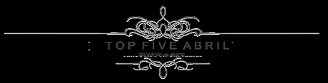 Top Five - Abril 2016
