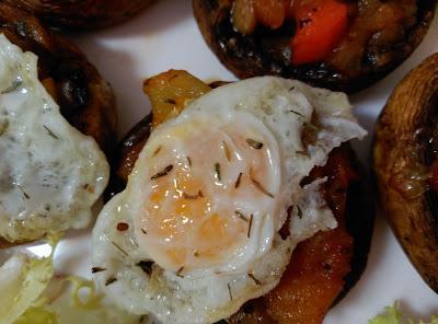 Champiñones rellenos Champiñones rellenos