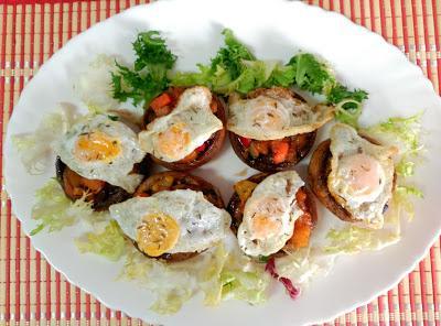 Champiñones rellenos Champiñones rellenos