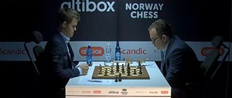 Magnus Carlsen en el Torneo Internacional “altibox Norway Chess” 2016 (y IX)