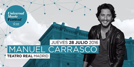 MANUEL CARRASCO ANUNCIA NUEVO CONCIERTO EN MADRID