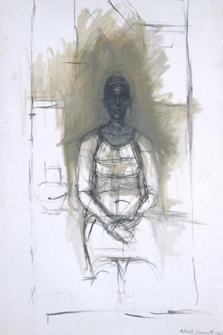 Giacometti y su última musa al desnudo