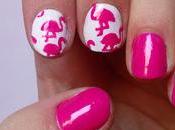 Flamingo nails
