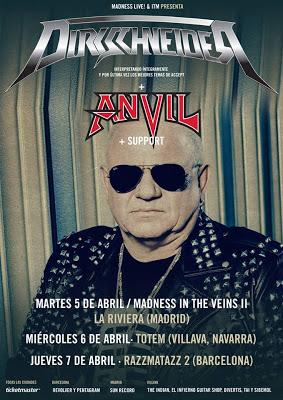 Dirkschneider + Anvil Return to 80’s - Barcelona 07-04-16 - Razz 2