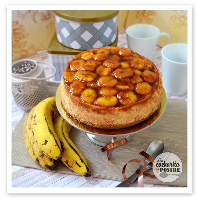 TARTA DE QUESO DE PLÁTANO / BANANA CHEESECAKE