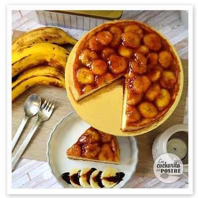 TARTA DE QUESO DE PLÁTANO / BANANA CHEESECAKE
