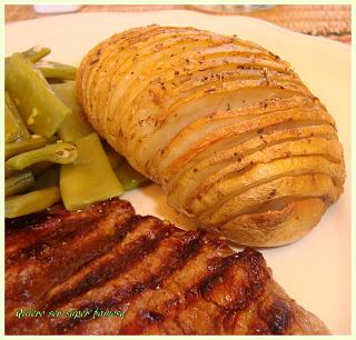 Patatas Hasselback